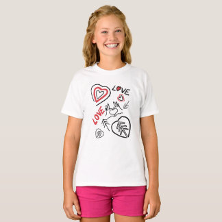 Child t-shirt patterns tags love