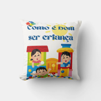 Child Throw Pillow