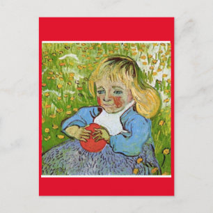 Child with an Orange, by Van Gogh, Postcard
