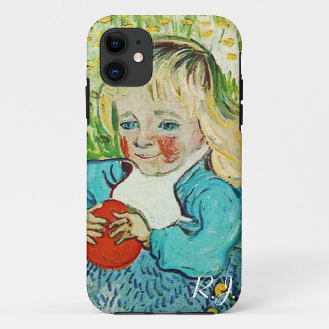 Child with Orange, 1890. Vincent van Gogh. Case-Mate iPhone Case (Back)