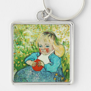 Child with Orange, 1890. Vincent van Gogh. Keychain