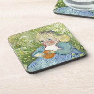 Child with Orange, Vincent Van Gogh Coaster