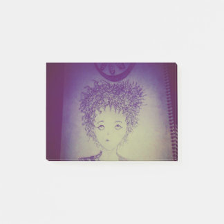 Child wonder post-it notes