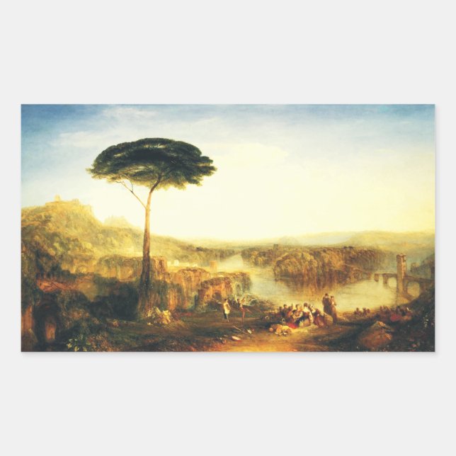 Childe Harold's Pilgrimage by Joseph Turner Sticker (Front)