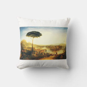 Childe Harold's Pilgrimage by Joseph Turner Throw Pillow