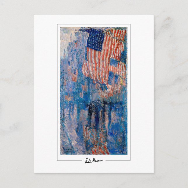 Childe Hassam #106 - Fine Art Postcard (Front)