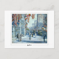 Childe Hassam #282 - Carte postale d'art fin