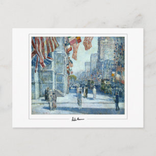 Childe Hassam #282 - Carte postale d'art fin
