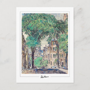 Childe Hassam #375 - Carte postale d'art fin