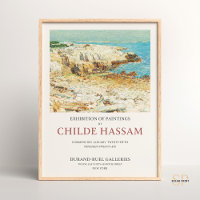 Childe Hassam A North East Headland Coastal Landsc