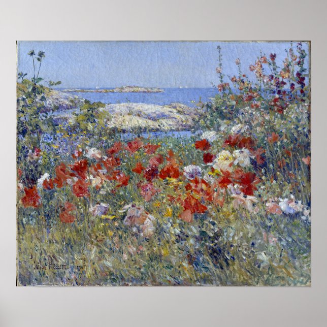 Childe Hassam Celia Thaxter's Garden Poster (Front)