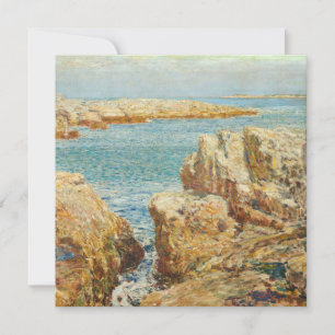 Childe Hassam - Coast Scene, Isles Of Shoals Holiday Card