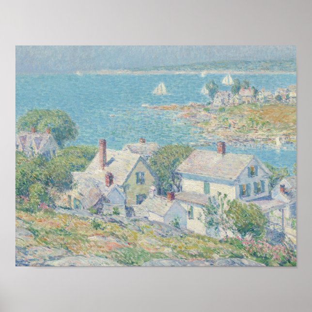Childe Hassam - New England Headlands Poster (Front)