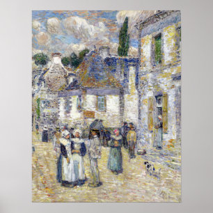 Childe Hassam Pont-Aven Poster