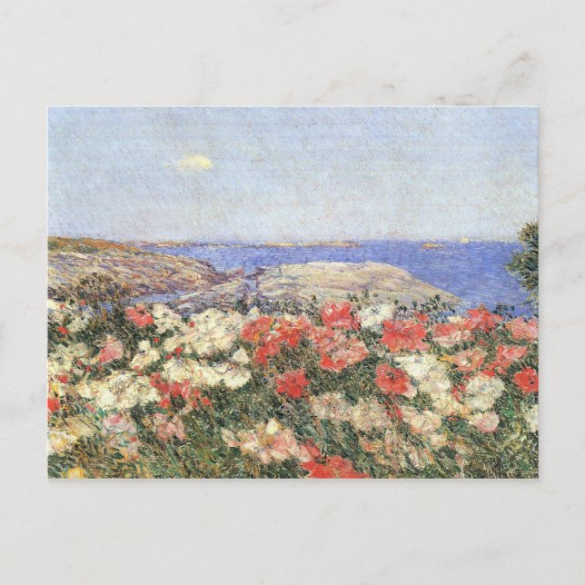 Childe Hassam - Poppies on the Isles of Shoals Postcard (Front)