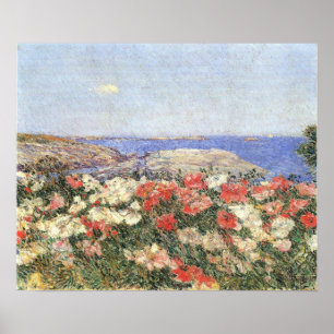 Childe Hassam - Poppies on the Isles of Shoals Poster
