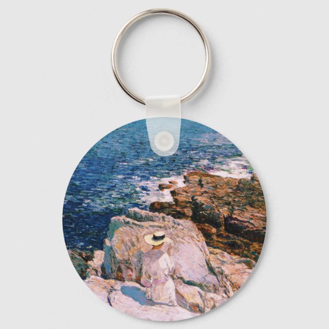 Childe Hassam - South Ledges Appledore Keychain (Front)