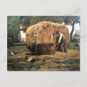 Childe Hassam - The Barnyard Postcard