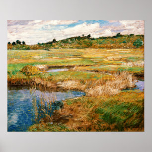 Childe Hassam - The Concord Meadow Poster
