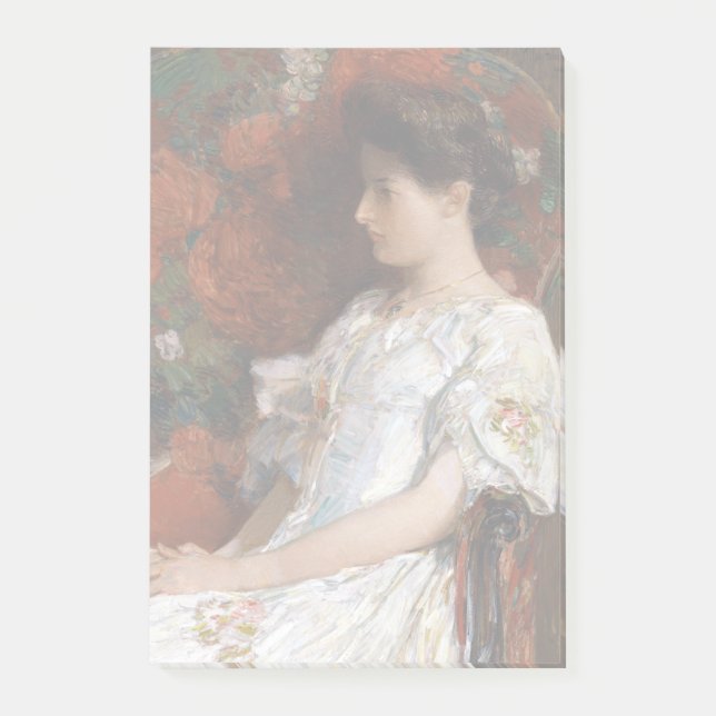Childe Hassam The Victorian Chair Post-it Notes (Front)