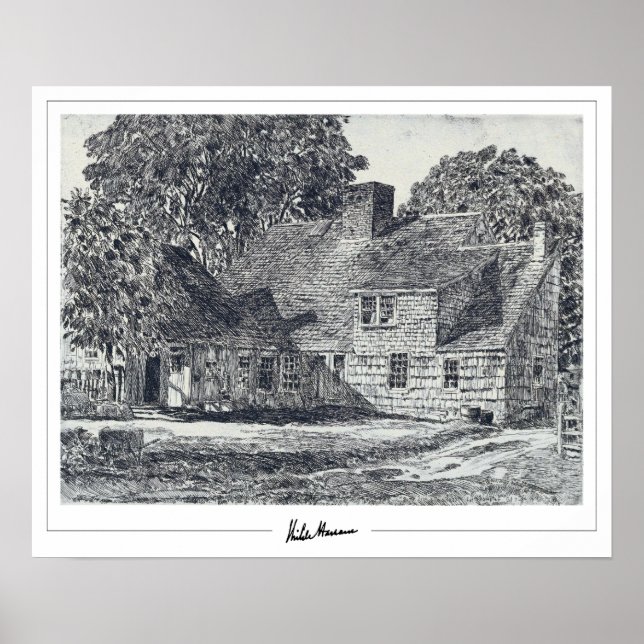 Childe Hassam Zedign Art Poster #160-2 (Front)