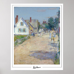 Childe Hassam Zedign Art Poster #36