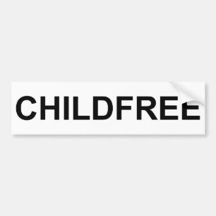 Childfree Bumper Sticker