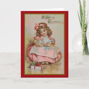 Childhood at Christmas Greeting Card