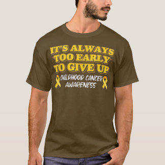 Childhood Cancer Apparel for Childhood Cancer Warr T-Shirt
