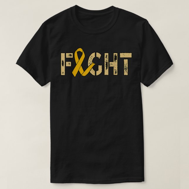 Childhood Cancer Awareness183 T-Shirt (Design Front)
