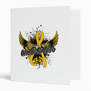 Childhood Cancer Awareness 16 Binder