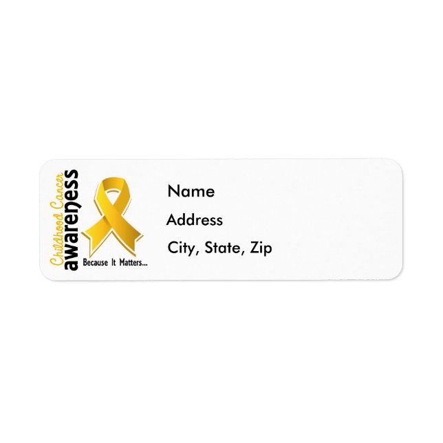 Childhood Cancer Awareness 5 (Front)