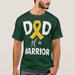 Childhood Cancer Awareness Dad Of A Warrior T-Shirt