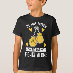 Childhood Cancer Awareness Design for a Cancer War T-Shirt