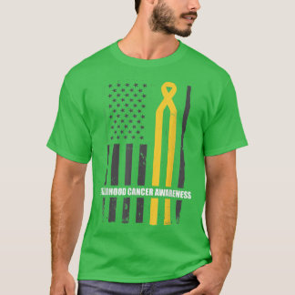 Childhood Cancer Awareness Fight Disease360 T-Shirt