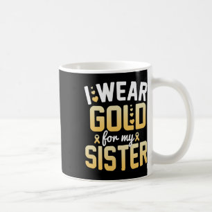 Childhood Cancer Awareness Month I Wear Gold For M Coffee Mug