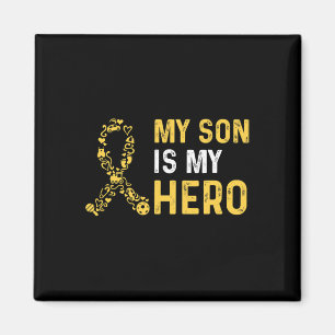 Childhood Cancer Awareness Quote for a Mom of a wa Magnet