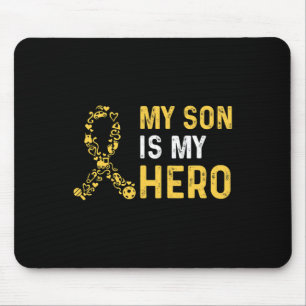 Childhood Cancer Awareness Quote for a Mom of a wa Mouse Pad