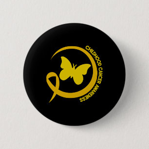 Childhood Cancer Awareness September Cancer 1 2 Inch Round Button