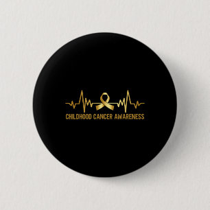 childhood cancer awareness september cancer  2 inch round button