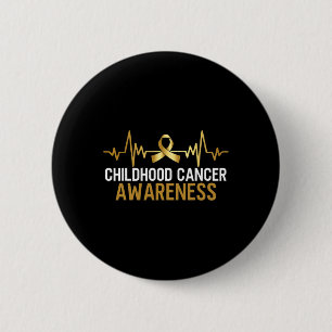 childhood cancer awareness september cancer 2 inch round button