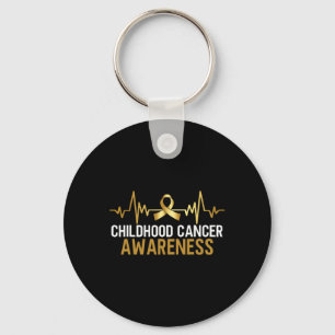 childhood cancer awareness september cancer 2 keychain