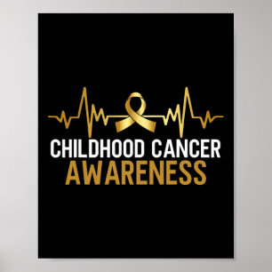 childhood cancer awareness september cancer 2 poster