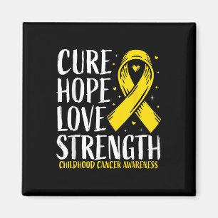 Childhood Cancer Awareness Shirt 2024 Childhood Ca Magnet