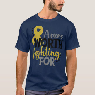 Childhood Cancer Awareness Shirt A Cure Worth Figh