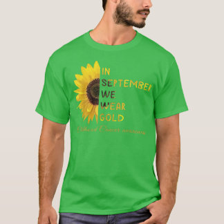 Childhood Cancer Awareness Shirts In September We
