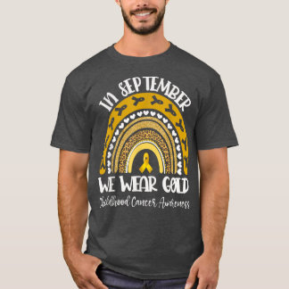 Childhood Cancer Awareness Shirts In September We