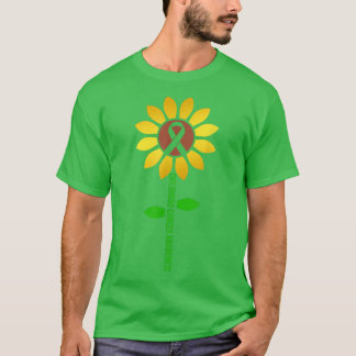 Childhood Cancer Awareness Sunflowwer T-Shirt
