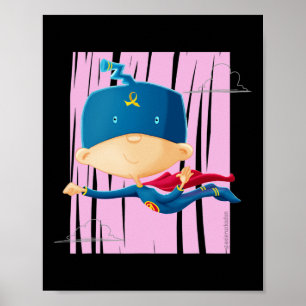 Childhood Cancer Awareness Super GA  Poster