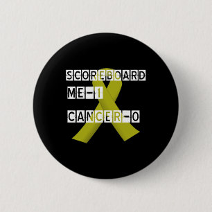 Childhood Cancer Awareness Warriors -scoreboard  2 Inch Round Button